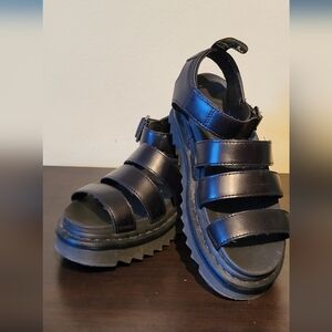 Dr. Marten Leather Sandals